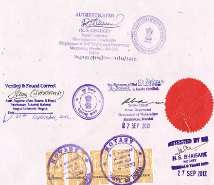 Certificate Attestation